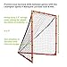Champion Sports Backyard Lacrosse Goal Official Size Goal with Net - 6' x 6'
