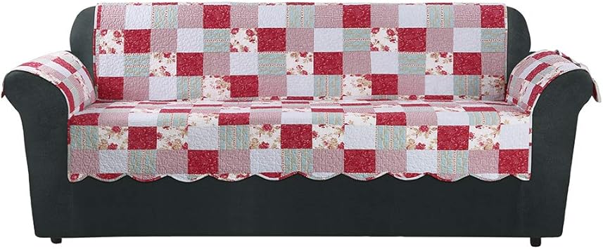 Amazon Com Surefit Heirloom Quilted Sofa Pet Slipcover With Arms
