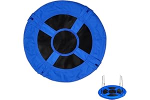 CHYXQH Blue 40-Inch Dish Tree Swing Replacement Fabric Cover,Oxford Fabric Outdoor Circle Swing Replacement Parts