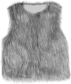 fur vest for baby