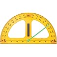 Amazon.com : Toddmomy Plastic Protractor Math Protractors, Math ...