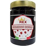 REX Gourmet Cocktail Italian Maraschino Cherries, 14.1 Ounce