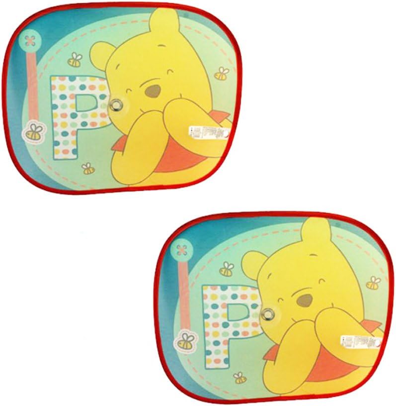 Disney Winnie The Pooh Folding Car Sunshades/Sunblinds 2 Pack Sun Shades