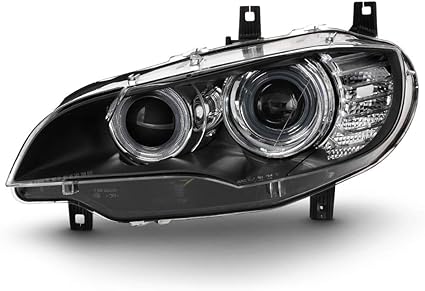 Para 2008-2014 BMW E71 X6 AFS modelo de xenón HID adaptable] Halo ...