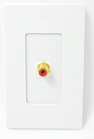 subwoofer wall plate