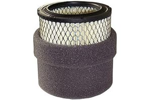 Midwest Control 18P Solberg Replacement Paper Cloth Element Filter, 2 Microns, 4-3/8" x 4-3/4"