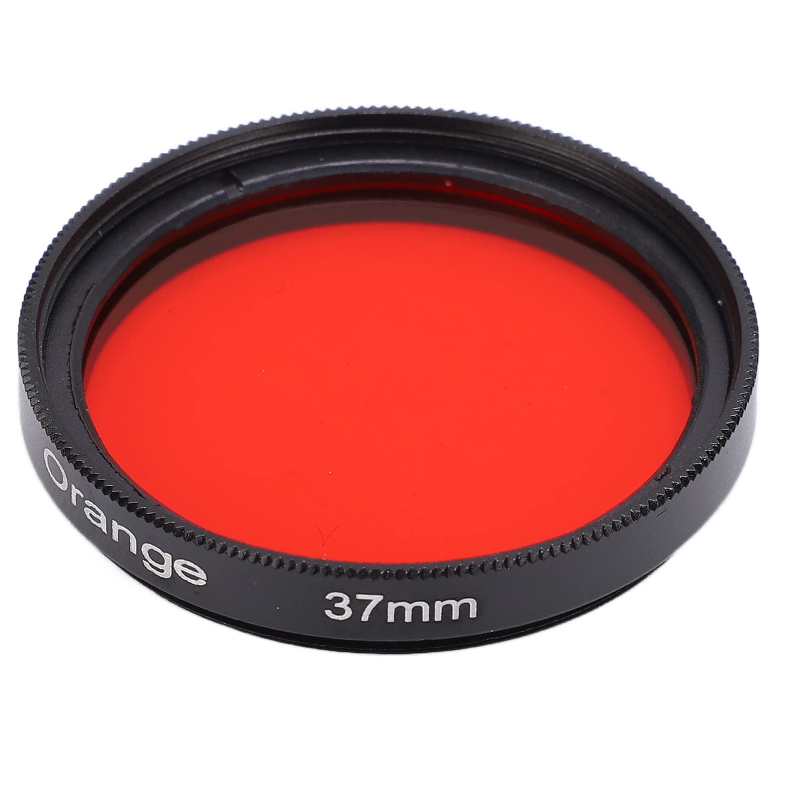 Full Color Lens Filter Set, 37mm SLR Camera Color Filters Kit,Orange Red Yellow Green Blue Filters with lens filter case,Suitable For 37mm Lens Interface(orange)