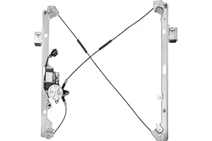 FFFauto 741-644 Front Driver Side Power Window Regulator with Motor Compatible with 2000-2006 GMC Yukon XL Sierra,Chevrolet Tahoe Silverado Avalanche,Cadiliac Escalade,OEM: 11A16,52100,20945138