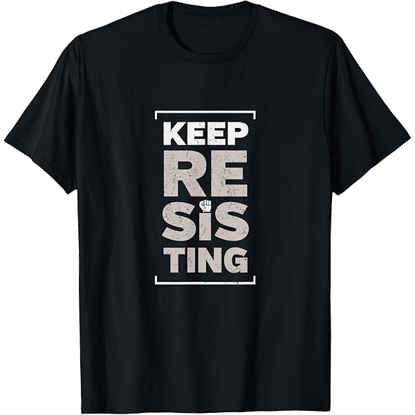 Maglietta Resist, Maglietta Democratica, Maglietta Di Protesta - Foto 2