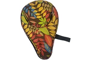 DYNWAVE Table Tennis Racket Cover Portable Sturdy Waterproof Large Capacity Table Tennis Paddle Case Outdoors Sports for Indoor Competition Travel