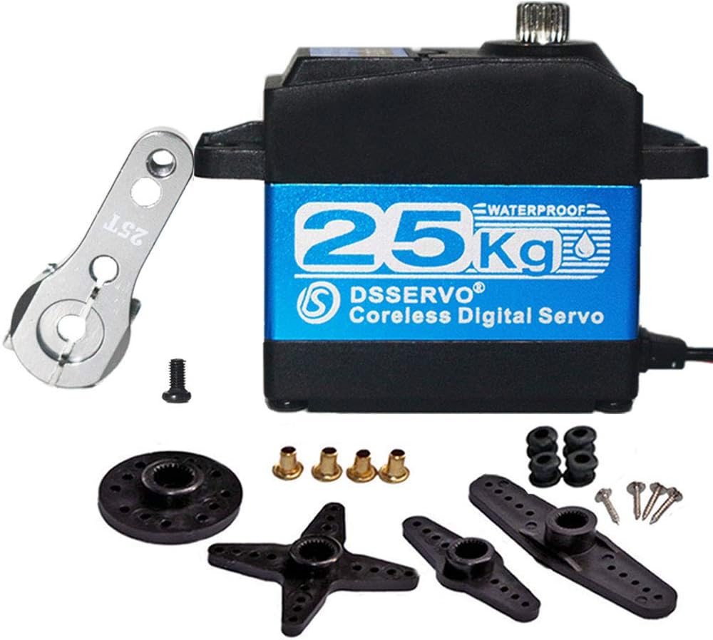 Gxservo GX3235MG 35KG Digital Metal Gear Servo – Waterproof, Large Torque For 1/8 1/10 RC Car Truck