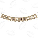 Football Party Banner Decorations, Football Themed Birthday Party Favors, Party Banner Decorations for Sports Birthday Tailgate Party Wall Supplies