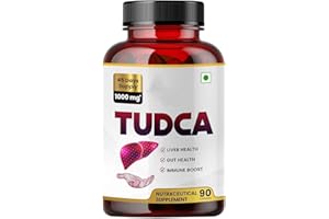 BE TUDCA Pure 1000mg | Liver Health, Gut Support & Immune Boost | 90 Capsu
