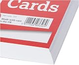 Silvine Record Cards 152x102 mm Plain Pack of 100 White 764 view 2