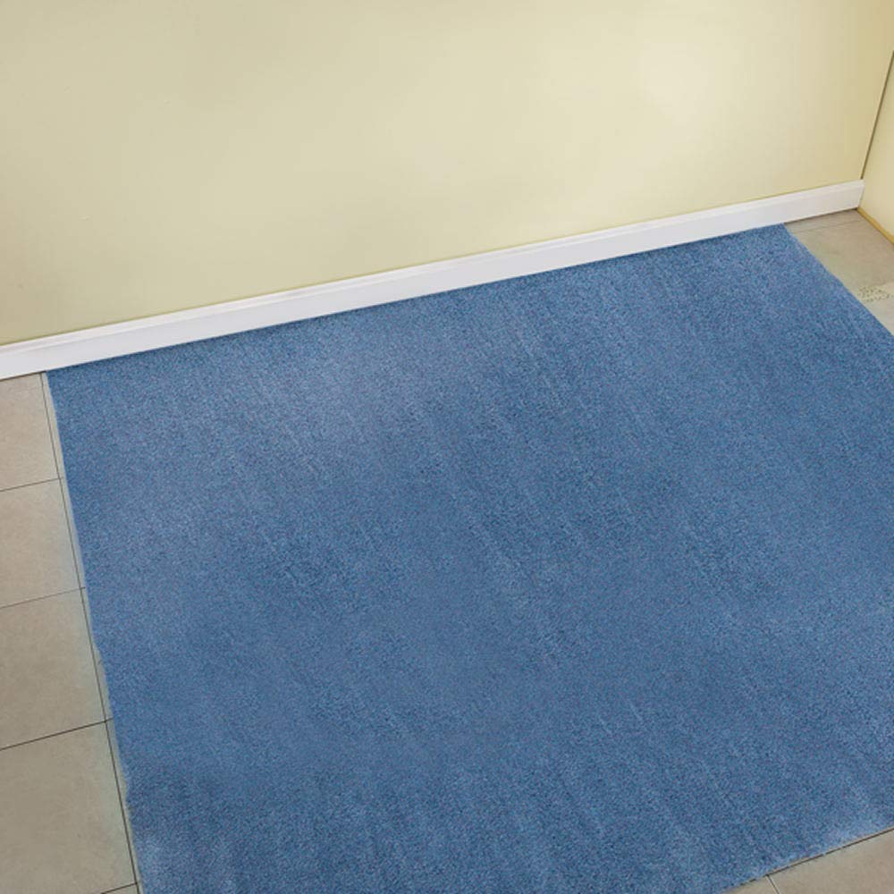 Wall To Wall Bathroom Carpet 5 X 6 Franklin Blue Amazon In Home Kitchen