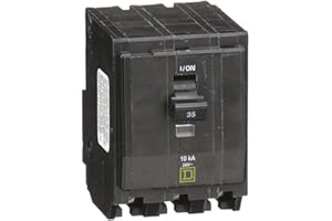 CAI - SQUARE D Square D Plug In Circuit Breaker, QO, Number of Poles 3, 35 Amps, 240VAC, Standard - QO335