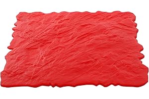 SEOQUDCTY Concrete Stamp Mat Seamless Texture Mat 19.69x19.69in, Concrete Texturing Skin Polyurethane Stamp Stone Tile Texture Mat, Slate floor Imprint Seamless Stamp Concrete Molds for Outdoor Decorative