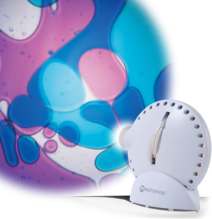 Lava Lamp Projector by Mathmos in White Violet/Blue Amazon.co.uk
