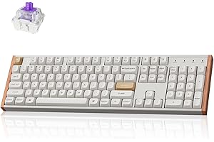 Keychron K10 HE Wireless Hall Effect Keyboard, Magnetic Switch Hot Swappable, Adjustable Actuation Rapid Trigger Mode with Al