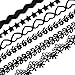 Outee Choker Sets, 55 Pcs Black Choker Necklace Set Lace Choker Stretch Tattoo Choker Velvet Set Tattoo Necklaces Lace Choker Tattoo Necklaces for Womens Girls