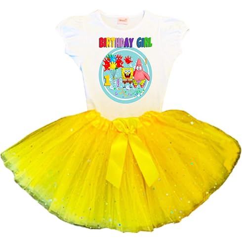 spongebob first birthday outfit boy