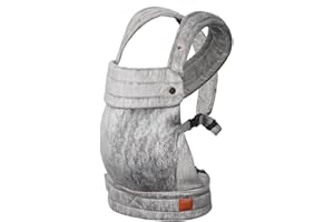 ·NEST BLANCHE· Baby Carrier for Newborn to Toddler, 7-35 lbs Weight Capacity, Ergonomic Backpack Design, Front and Back Facing Options, Grey