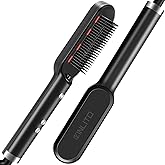 Hair Straightening Comb for Women Hair Brush Straightener with Fast Heating Anti-Scald with 5 Temps Heated Brush Straightener Professional Styling Tools