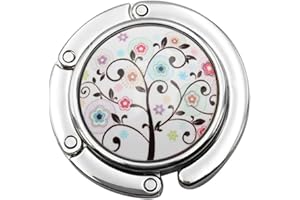 JISEN Portable Handbag Hanger Table Bar Purse Instant Swivel Top Hook