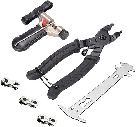 TBoonor Fahrrad Kettennieter Set - 5 Paar Kettenschlösser Für 5-12 Gang Ketten