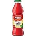 Mutti Tomato Puree with Basil (Passata con Basilico), 24.5 oz. | Italy’s #1 Brand of Tomatoes | Fresh Taste | Vegan Friendly & Gluten Free | No Additives or Preservatives