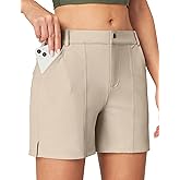 IUGA 5" Hiking Golf Shorts with Pockets Quick Dry Womens Cargo Shorts Casual Summer Short