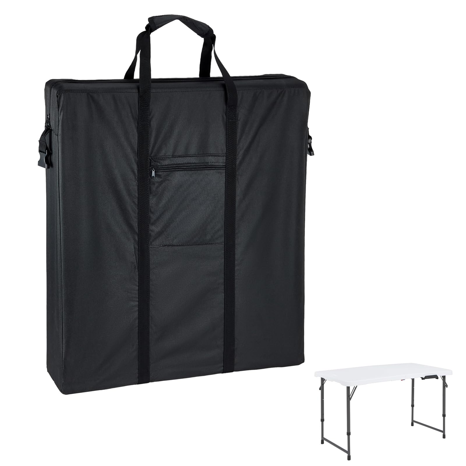 Kingling Folding Table Storage Bag, Camping Table Bag for 4FT Folding Picnic Table/Pasting Tables Portable Storage Bag (Bag Only)