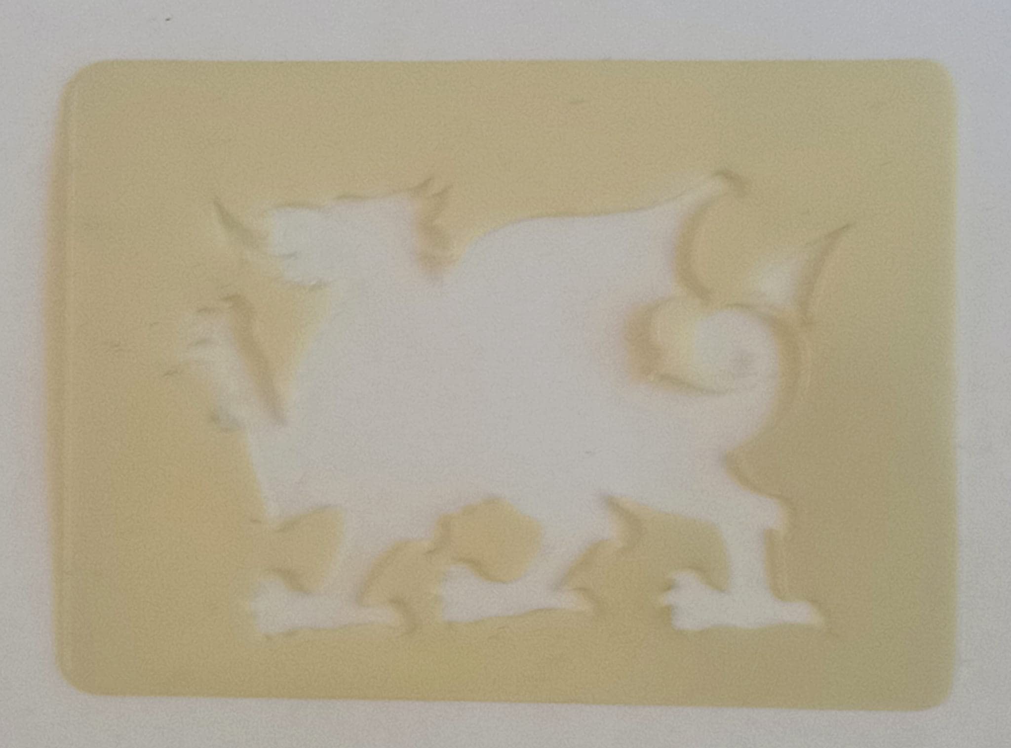 2 x Welsh Dragon face painting stencils reusable many times Wales Euros 2016 football rugby football sport Euros 2016 cricket