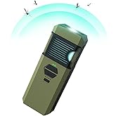 Luvan 3-in-1 Electric Mosquito Repellent with Camping Lantern Portable Midge Repellent 9000mAh Rechargeable Battery IP67 Wate