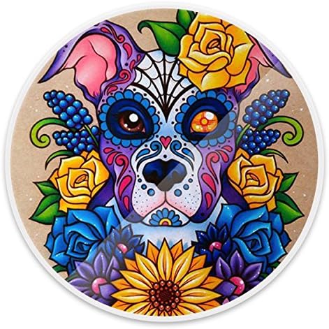 Pop Grip Mount Socket,Multi-Function Holder and Mount,Expanding Stand for iPhone Cellphone Smartphones(Suger Skull Dog2)