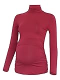 Black Cherry Women's Long Sleeve Turtleneck Side