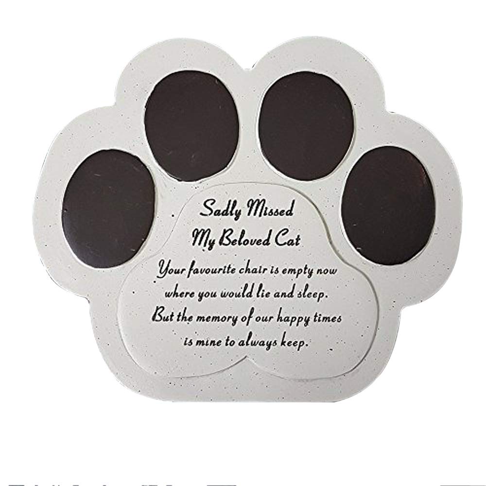 My Beloved Cat Paw Pet Graveside Ornament