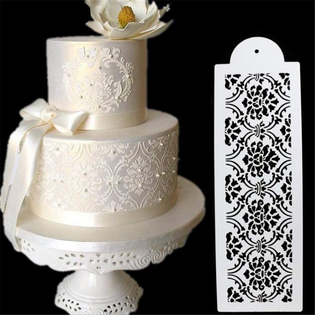 Cuisson Outil Dentelle Fondant Cote Ras Bord Bordure Decoration Moule Modele Mariage Outils Fleur Forme Gateau Pochoir A Plastique Pochoirs Cafe Sucre Passoire Cuisine Maison Accessoires De Decoration Centroarco Com