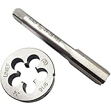 5/8x24 AUTOKAY New HSS 5/8-24 UNEF Right Hand Thread Tap And Die Set RH Tap & Di - Foto 8