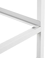 Yaheetech Vertical Narrow Chest of Drawers 4-Drawer Fabric Storage Unit Light view 8