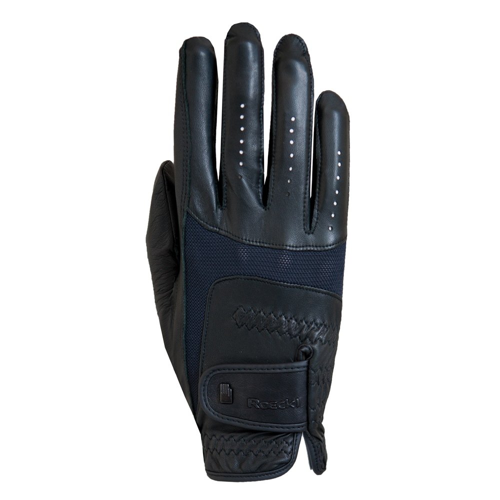 Roeckl riding gloves Memphis, Schwarz [000], 10.5