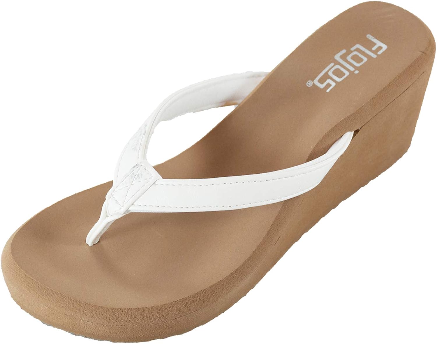 flojos wedge flip flops