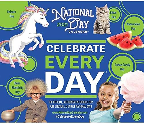 National Day Desk Calendar, 2021 Calendar Celebrating Unusual Days National Day Desk Calendar, 2021 Calendar Celebrating Unusual Days