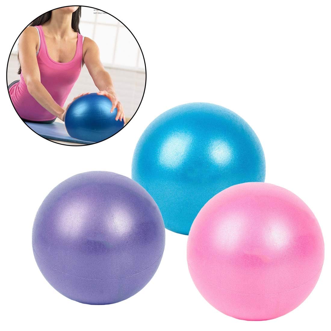 25cm Pilates Yoga Ejercicio Gimnasia Fitness Pilates Pelota ...