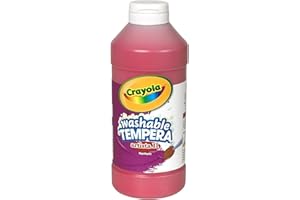 Crayola Artista II Washable Tempera Paint 16oz Red