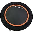 Leaps and Rebounds Fitness Trampoline, 48 or 40-inch Adults and Kids Rebounder for Indoor and Outdoor, Up to 270 lbs, Low Impact Cardio and Easy Home Workout