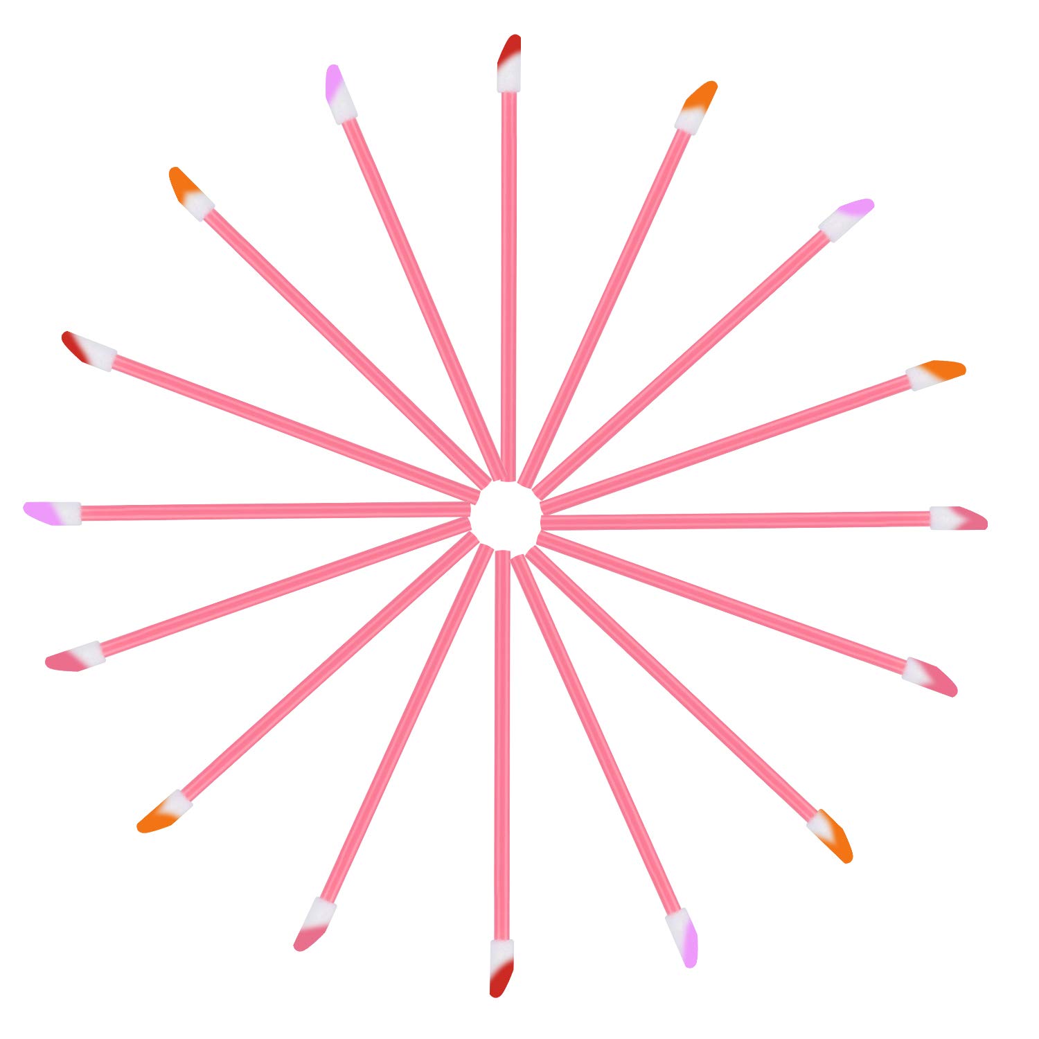 650PCS Disposable Lip Brushes Lip Gloss Applicators Make Up Brush Lipstick Lip Gloss Wands Makeup Applicators Brushes Applicator Tool Makeup Beauty Tool Kits Disposable Lip Brushes Tool Kits Pink: Beauty
