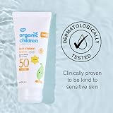GreenPeople Organic Children Sun Cream SPF50 Lavender 100ml Kids view 2