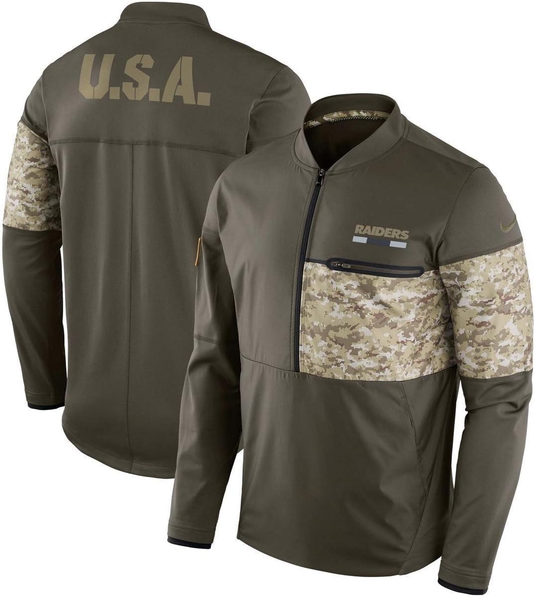 raiders salute to service jacket