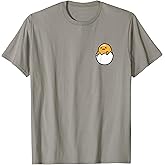 Gudetama Front and Back Logo Tee Shirt T-Shirt